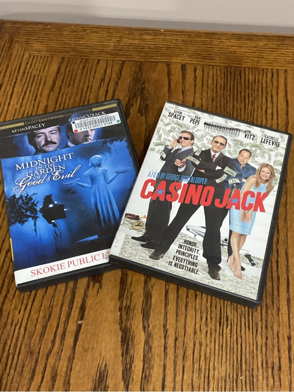 Casino Jack & Midnight in the Garden of Good & Evil DVDs 📀 Kevin Spacey